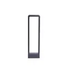 Luminaria Led Jardim Ronu Ip66 60Cm 10W 3000K Preto Nordecor