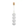 Pendente Led Luse 28W 3000K Ouro Champagne 2796 Nordecor