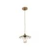 Pendente Aramado Ollin 25cm Dourado 1L Nordecor