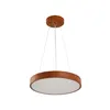 Pendente Led Oris 3000k 24w 40cm Imbuia Nordecor