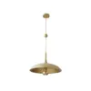 Pendente Alus E27 2580 Dourado Fosco 50cm Nordecor