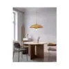 Pendente Alus E27 2580 Dourado Fosco 50cm Nordecor