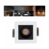 Mini Spot Focco Angulo 12° Branco E Preto 2700K 3W Gaya
