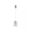 Pendente Led Roz 2X5W 3000K Dourado Fosco Nordecor