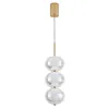 Pendente Led Luse 21W 3000K Ouro Champagne 2795 Nordecor