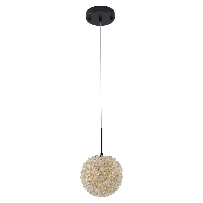 Pendente Cristal Jou 1XG9 Preta Nordecor