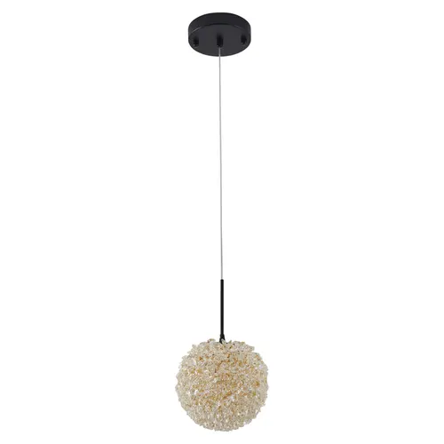 Pendente Cristal Jou 1XG9 Preta Nordecor