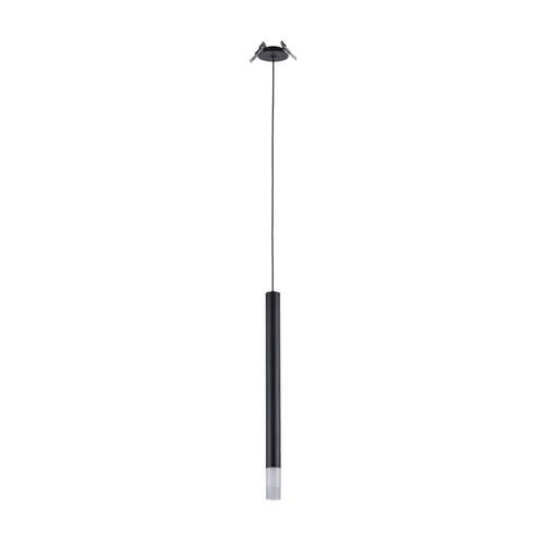 Pendente Led Embutir Lana 35Cm 3W 3000K PretoNordecor