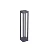 Luminaria Led Jardim Zean Ip66 60Cm 10W 3000K Preto Nordecor