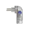 Plug adaptador 90° DPS Iclamper Pocket Fit LCF 2P 20A Transparente Clamper