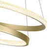 Pendente Led Bean 60 80cm 4m 67W 3000K Dourado Fosco Nordecor