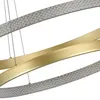 Pendente Led Bean 60 80cm 4m 67W 3000K Dourado Fosco Nordecor