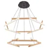 Pendente Led Wida 60/80Cm 100W 3000K Ouro Champagne 2786 Nordecor