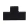 T Preto Para Canaleta Plastica Force line*