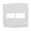 Placa 1+1 Posto 4X4 Branco Pial Plus Legrand