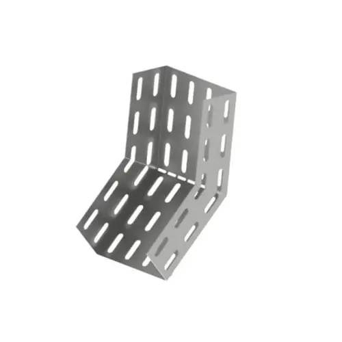 Curva Vertical Externa. 45º Liso P/ Eletrocalha G-PZ 50X50X150mm Perfil Lider