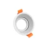 Spot Hub Micro Borda Recuado Redondo Mr11 FIXO Branco Luminatti