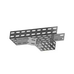 Te Horizontal 90º Liso P/ Eletrocalha Sem Virola 50X50X150mm Perfil Lider