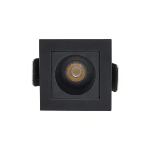 Mini Spot Focco Angulo 12º Preto 4000K 3W Gaya