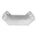 Curva Vertical Externa 90º Liso P/ Eletrocalha 100X50X150mm Perfil Lider