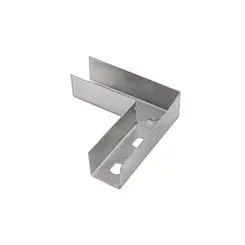Emenda Interna Tipo L P/ Perfilado 38X38mm Galvanizado Fogo Perfil Lider