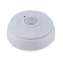 Sensor de presenca com Minuteria De Teto Branco Force line