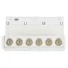 Luminaria LED Mag 6 Focos 2700K 6W 48V 12x4,3x2,2cm Branco Gaya