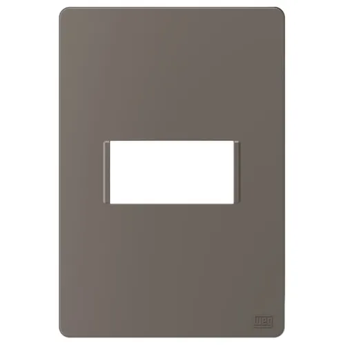 Placa 4X2 1 Posto Argila Esatta Weg