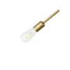 Pendente Atomus 6xE27 75x75cm Dourado Nordecor