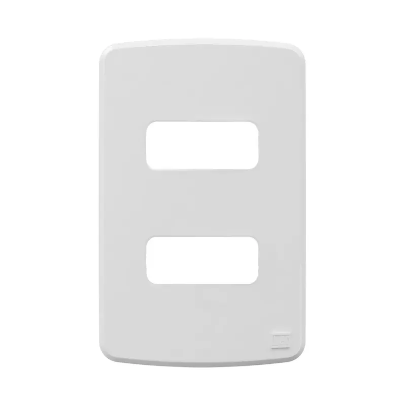 Placa 4X2 2 Pos Compose Branco Weg