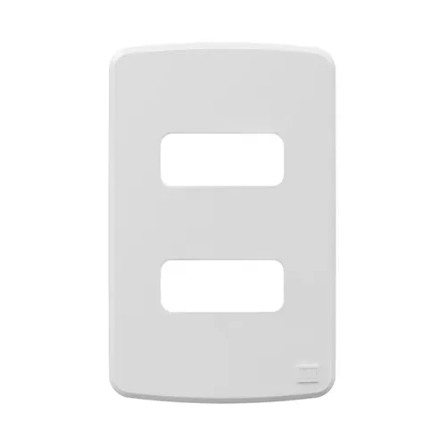 Placa 4X2 2 Pos Compose Branco Weg