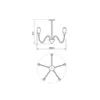 Pendente Dinamarca Ø600X510Mm 3xG9 Bt Bt Fc Usina