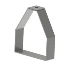 Gancho Vertical P/ Eletrocalha 200X100mm Perfil Lider