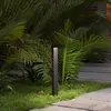 Luminaria Jardim Grass Bivolt 120º Preto Quadrado 10W 3000K Gaya