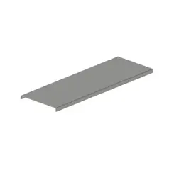 Tampa De Encaixe P/ Eletrocalha 100X10X3000mm CH24 Perfil Lider