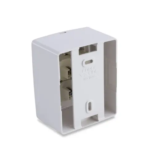 Conjunto 2 Interruptor Simples 10A 250V Sobrepor Branca Force line*