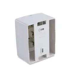 Conjunto 2 Interruptor Simples 10A 250V Sobrepor Branca Force line*