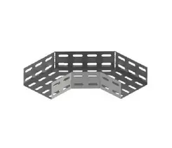 Curva Horizontal 90º Liso P/ Eletrocalha 50X50X150mm Perfil Lider