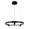 Pendente Led Lilla 60CM C/3M 3X3W 39W 3000K Preto Nordecor