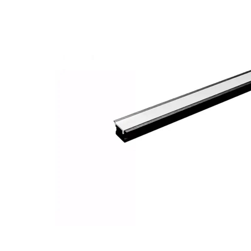 Perfil Embutir (13 X 09mm) LA-849 Baby 3m Imp Preto Led Art