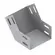 Curva Vertical Externa 45º Liso P/ Eletrocalha G-PZ 100X50X150mm Perfil Lider