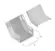Curva Vertical Externa 45º Liso P/ Eletrocalha G-PZ 100X50X150mm Perfil Lider