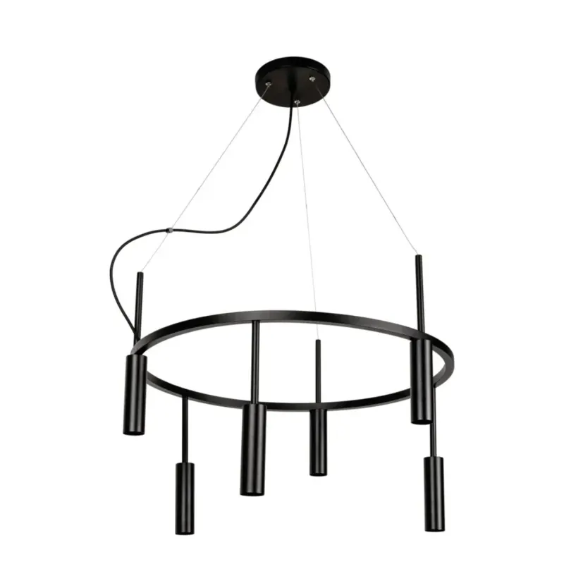 Pendente Platinum Ø400X445Mm 6xMr11 Ca Pt Pt 1Pt Usina