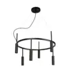 Pendente Platinum Ø400X445Mm 6xMr11 Ca Pt Pt 1Pt Usina