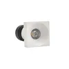 Mini Spot Led Auko Lai Quadrado Embutir 1W 3000K Irc90 Branco Nordecor