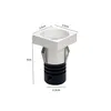 Mini Spot Led Auko Lai Quadrado Embutir 1W 3000K Irc90 Branco Nordecor
