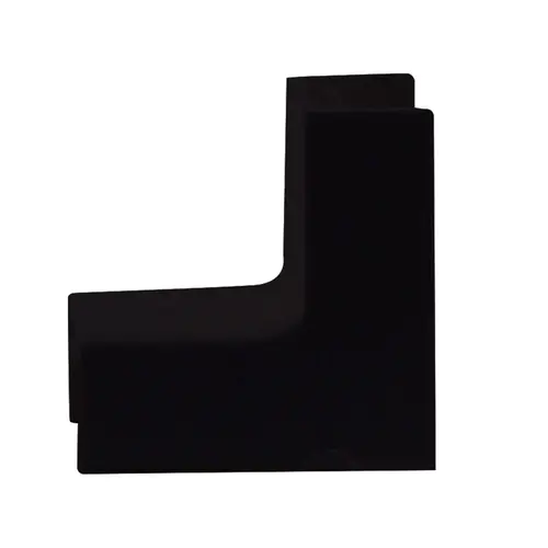 Cotovelo 90º Preto P/ Canaleta Force line*