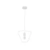 Pendente Lira 360X55X305Mm 1xE27 Bt Bt 1Branco Usina