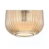 Pendente Canne Oni E27 Ouro Champagne Nordecor