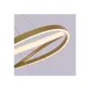 Pendente Led Euni Odi 80Cm 77W 3000K Dourado Fosco Nordecor